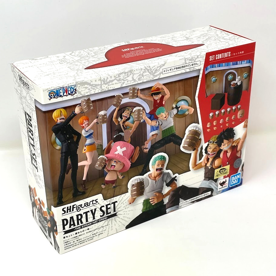 S.H.Figuarts One Piece PARTY SET -THE STRAW HAT CREW- TAMASHII NATIONS Japan New