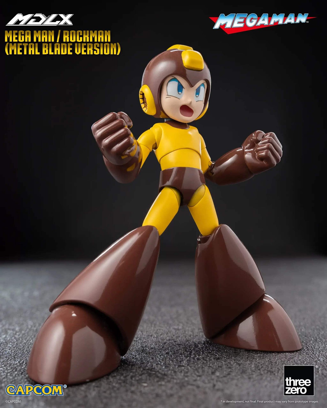 ThreeZero Mega Man Rockman (Metal Blade Ver.) MDLX Action Figure USA SELLER
