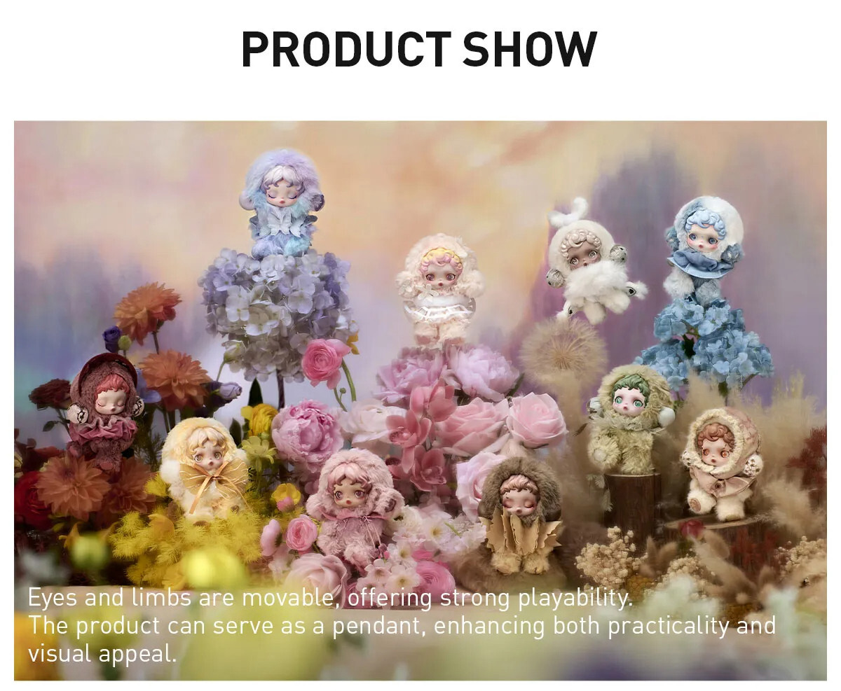 100% Authentic POP MART Skullpanda L&rsquo;impressionnisme Series Confirmed Plush Doll