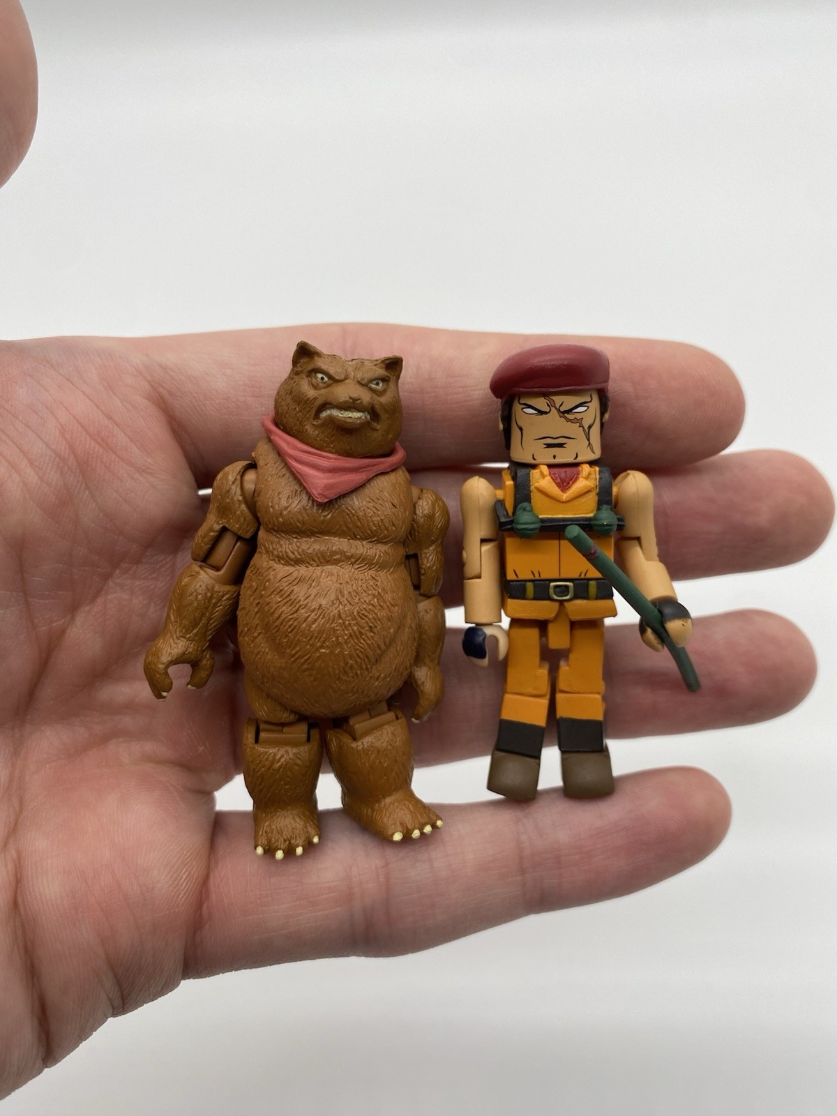 Minimates Kuma Rolento Figures Street Fighter Vs Tekken Minifigure
