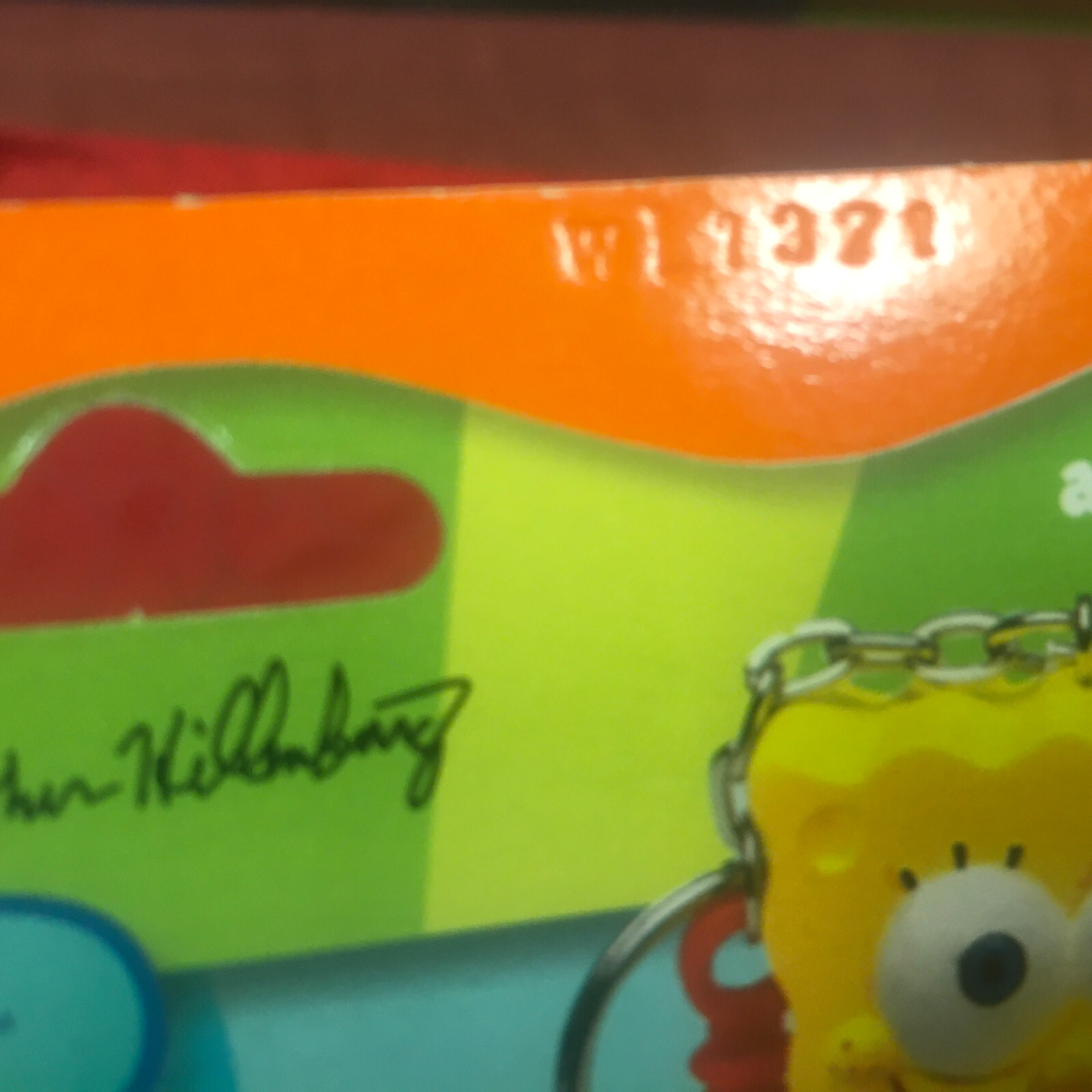 RARE Promo SpongeBob SquarePants KeyChain From Nickelodeon Viacom Party 2000