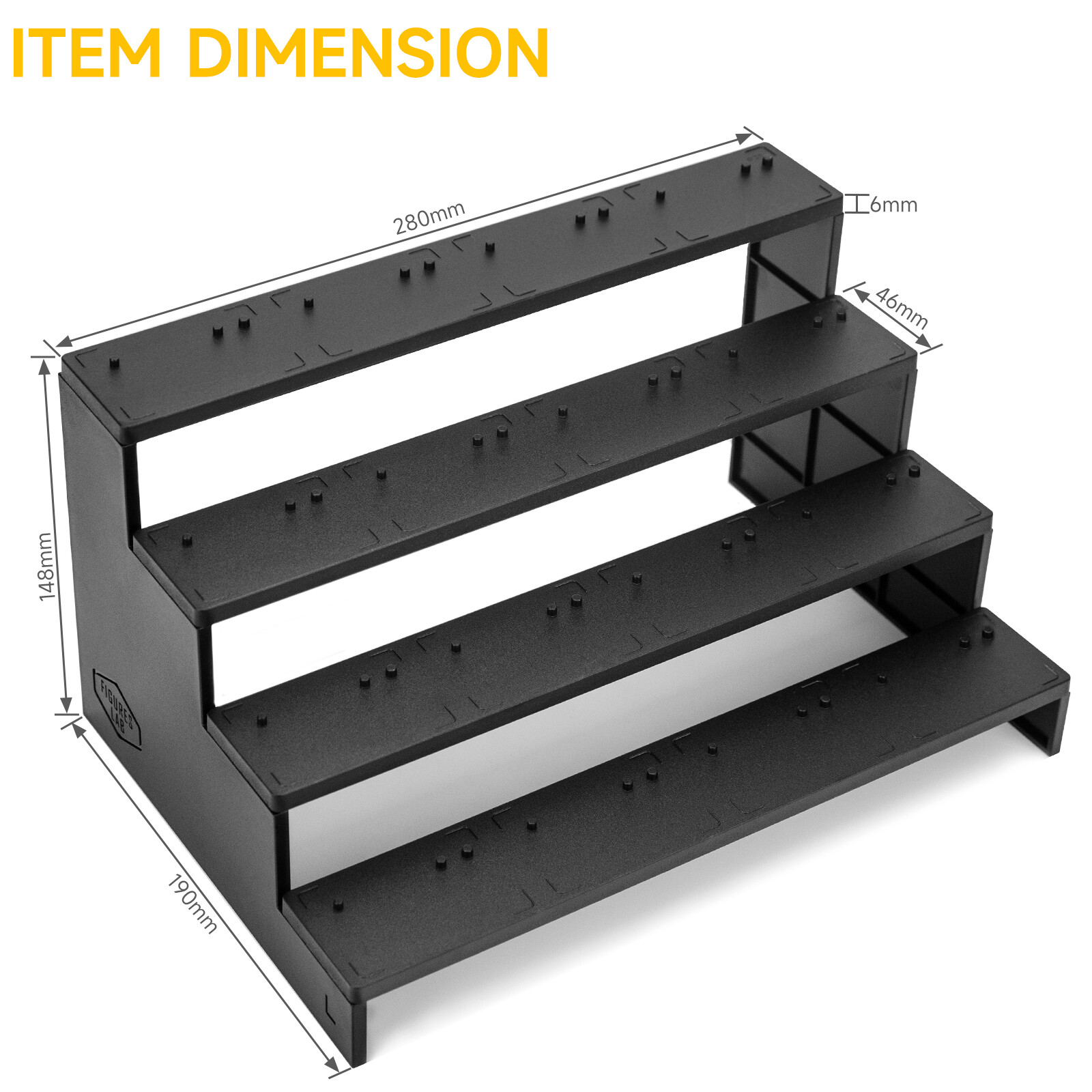 NEW Display Stands BASE Fits 6 » STAR WARS BLACK SERIES Figure GIFTS TOYS BLACK