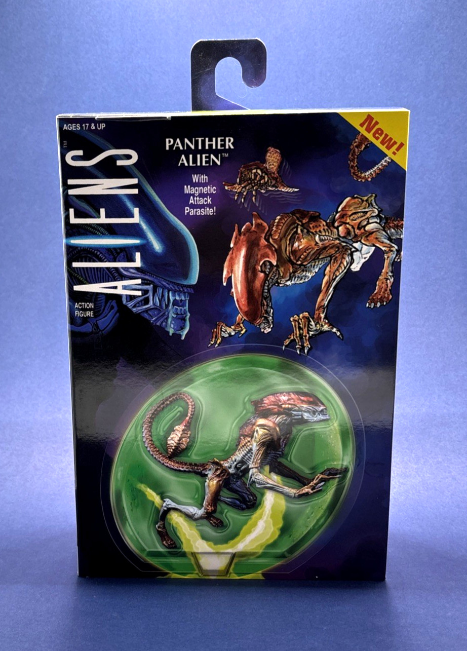 Neca Aliens Panther Alien Kenner Tribute Series Action Figure