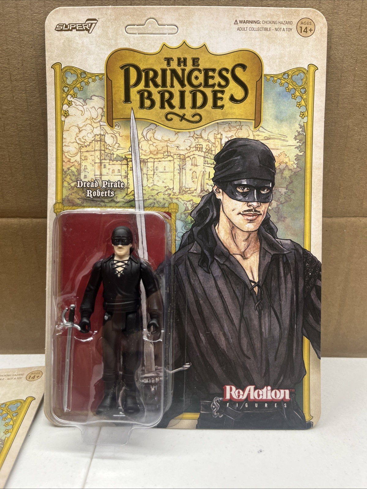 The Princess Bride Super 7 Reaction set Unpunched cards, andre giant, new