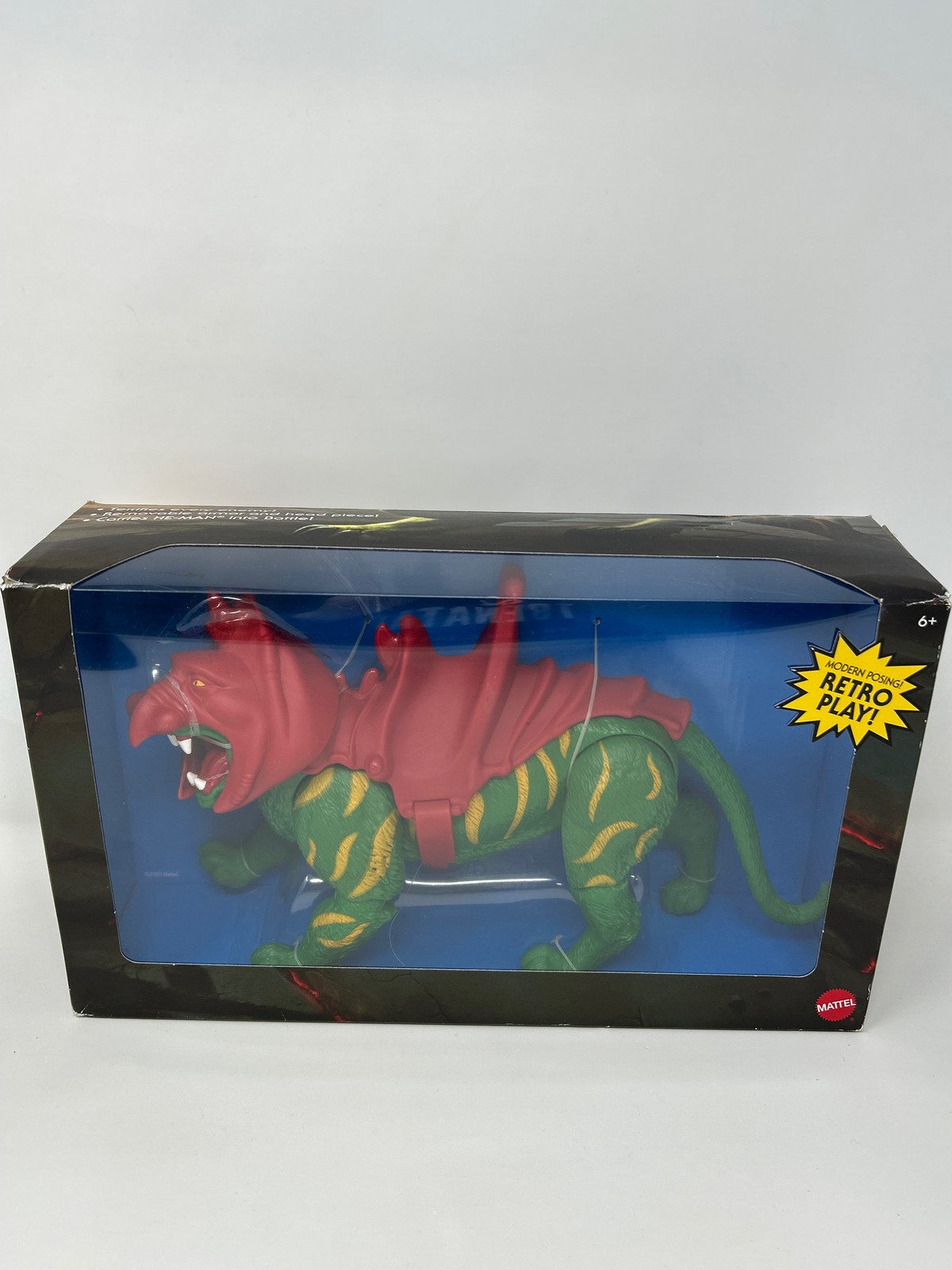 Masters of the Universe Origins Battle Cat 6.75-in Action Figure, He-Man&rsquo;s Loyal