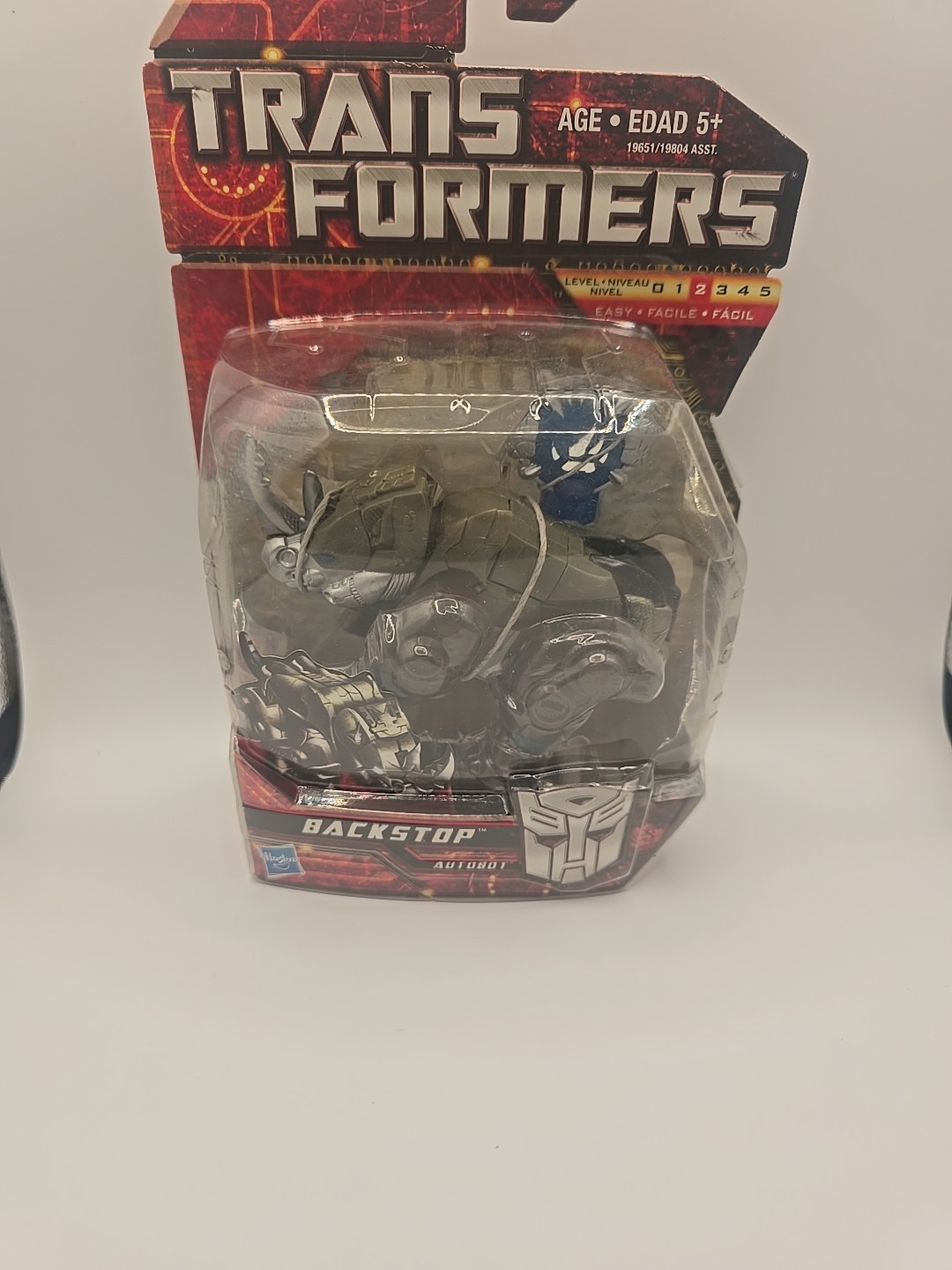 Rare 2010 Transformers 2010 Autobot Backstop Hasbro Action Figure Collectible