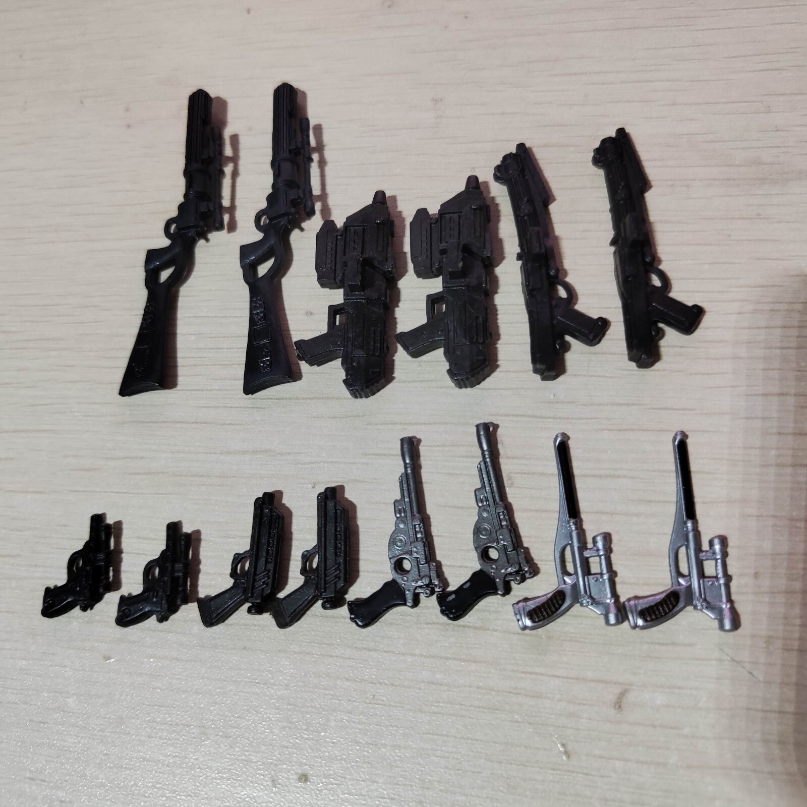 Lot 14pcs Star Wars Black Series Blaster Pistol Rifle Gun Weapon for 6&Prime; Figure