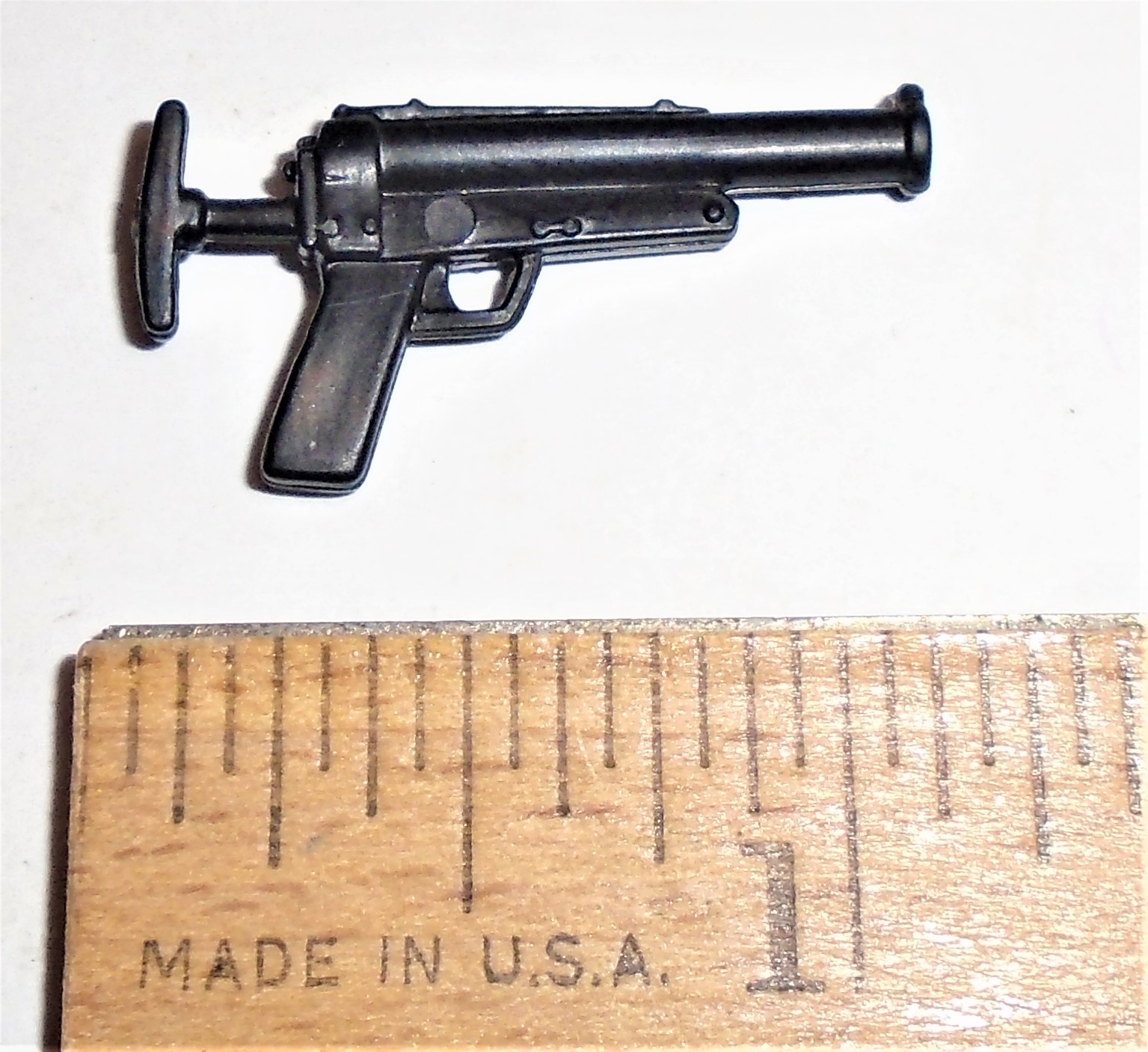BIN B34 G I JOE Accessory Black Flare Grenade Gun (2003 BeachHead)