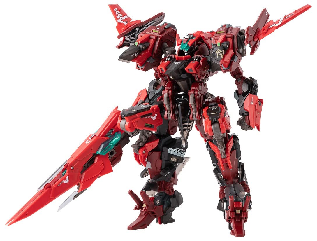 Wave ROBOT BUILD RB-13V VALHALLAN H170mm Non-scale ABS PVC Red Action Figure