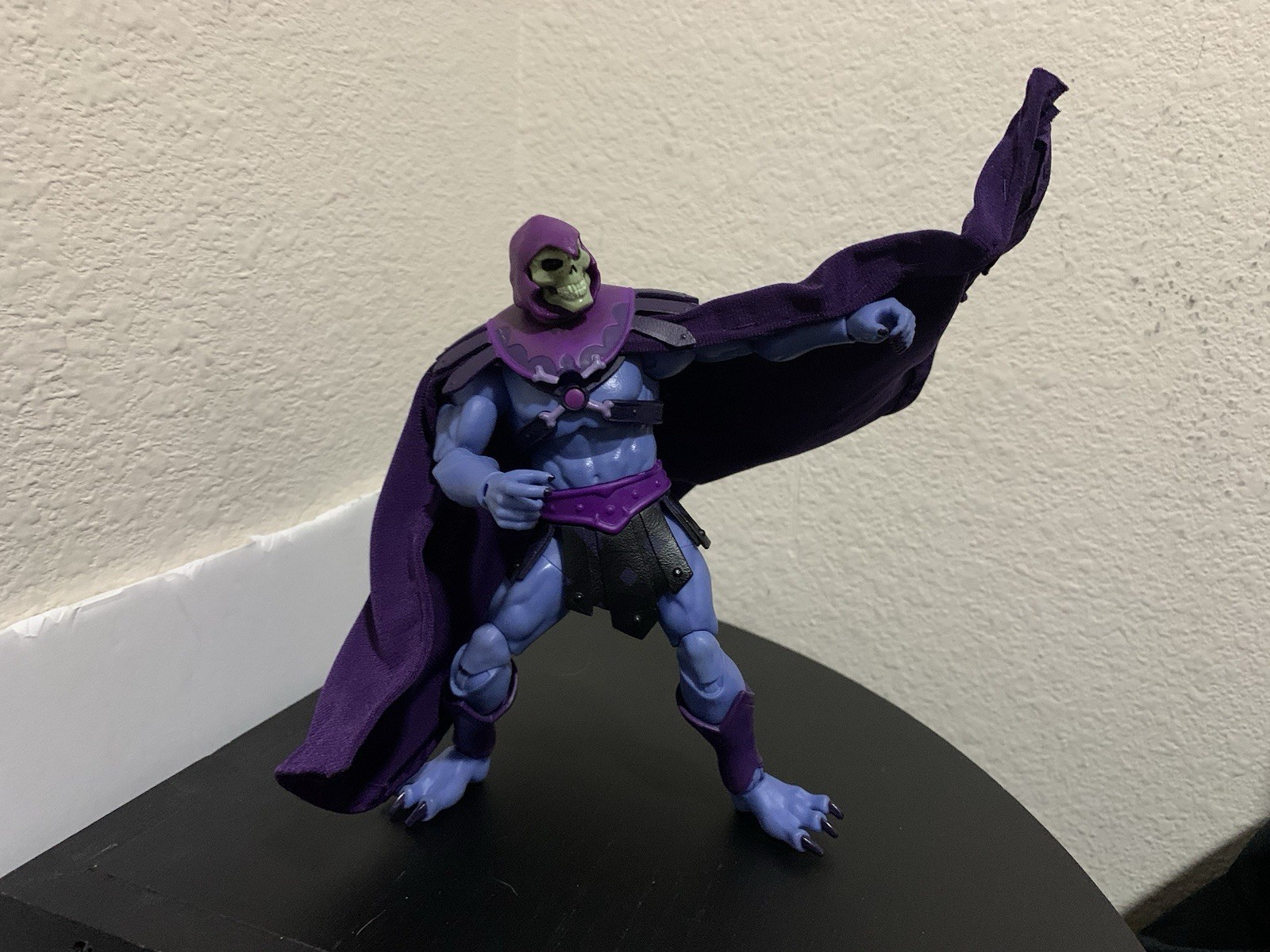 custom skeletor full wired purple cape masters of universe motu 1/12 NOT FIGURE
