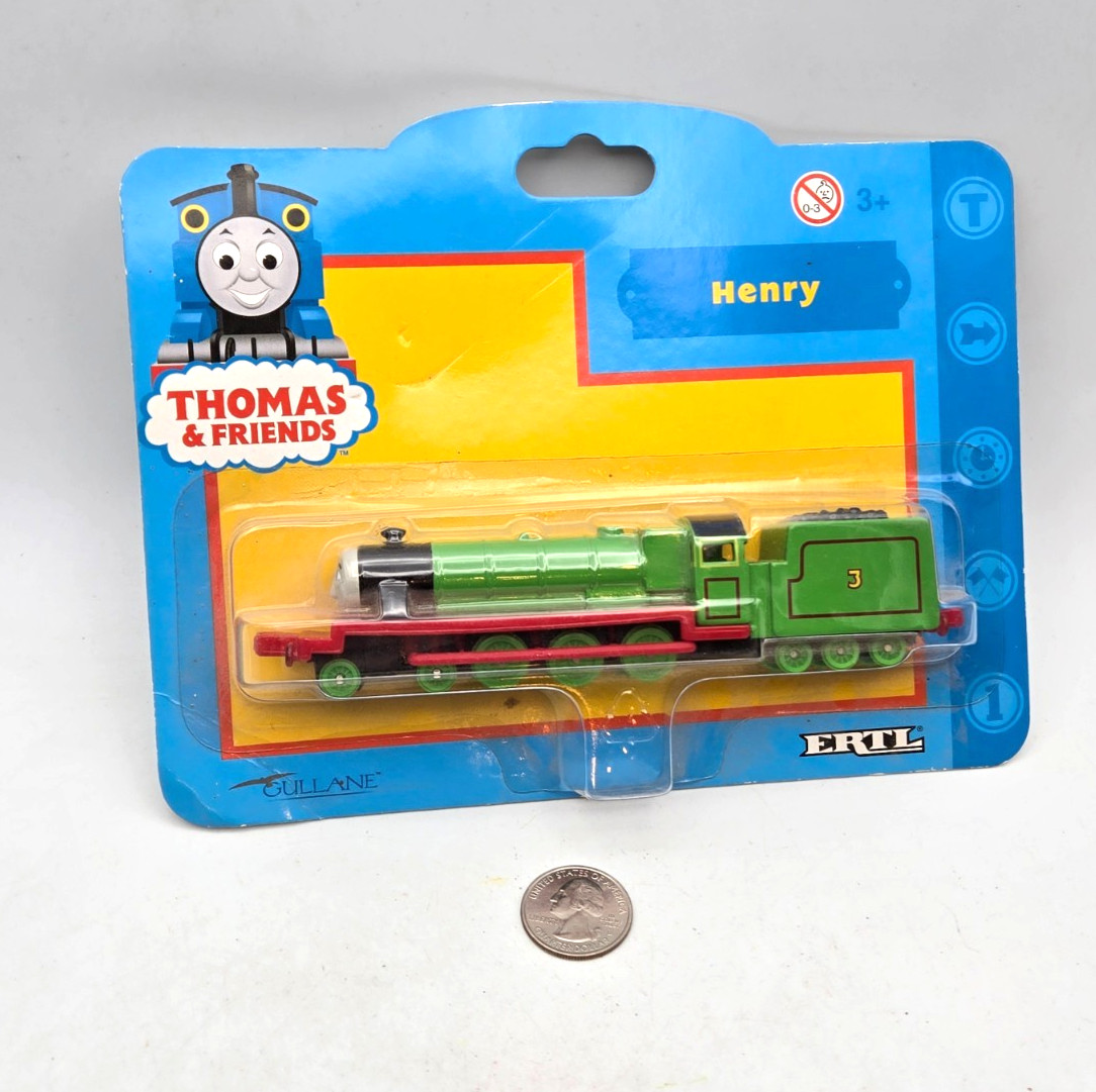 ERTL Thomas & Friends Train Tank Engine Railway Diecast Metal – Henry – NEW