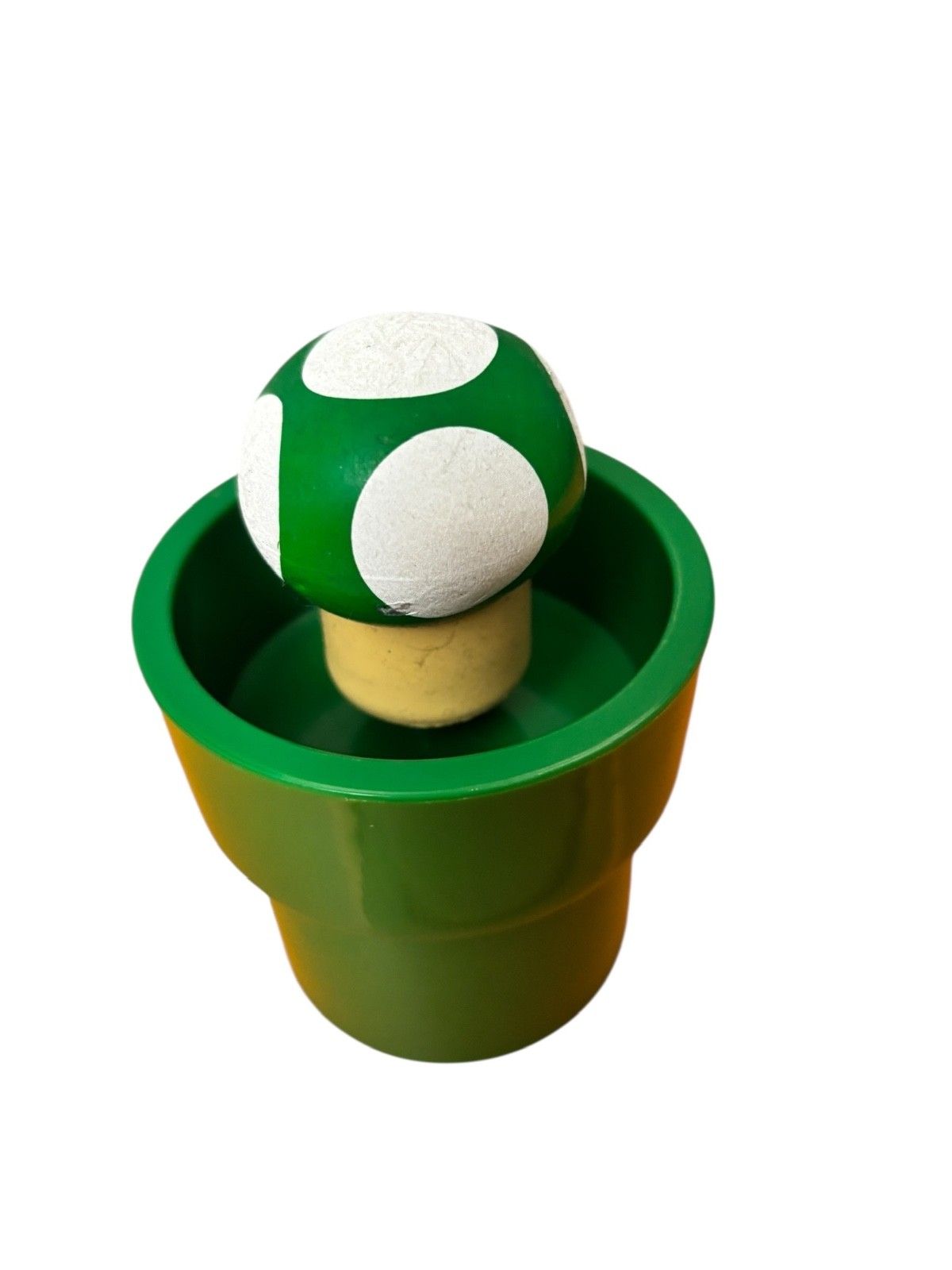 2009 thinkgeek.com exclusive super mario bros. 1up mushroom toy action figure
