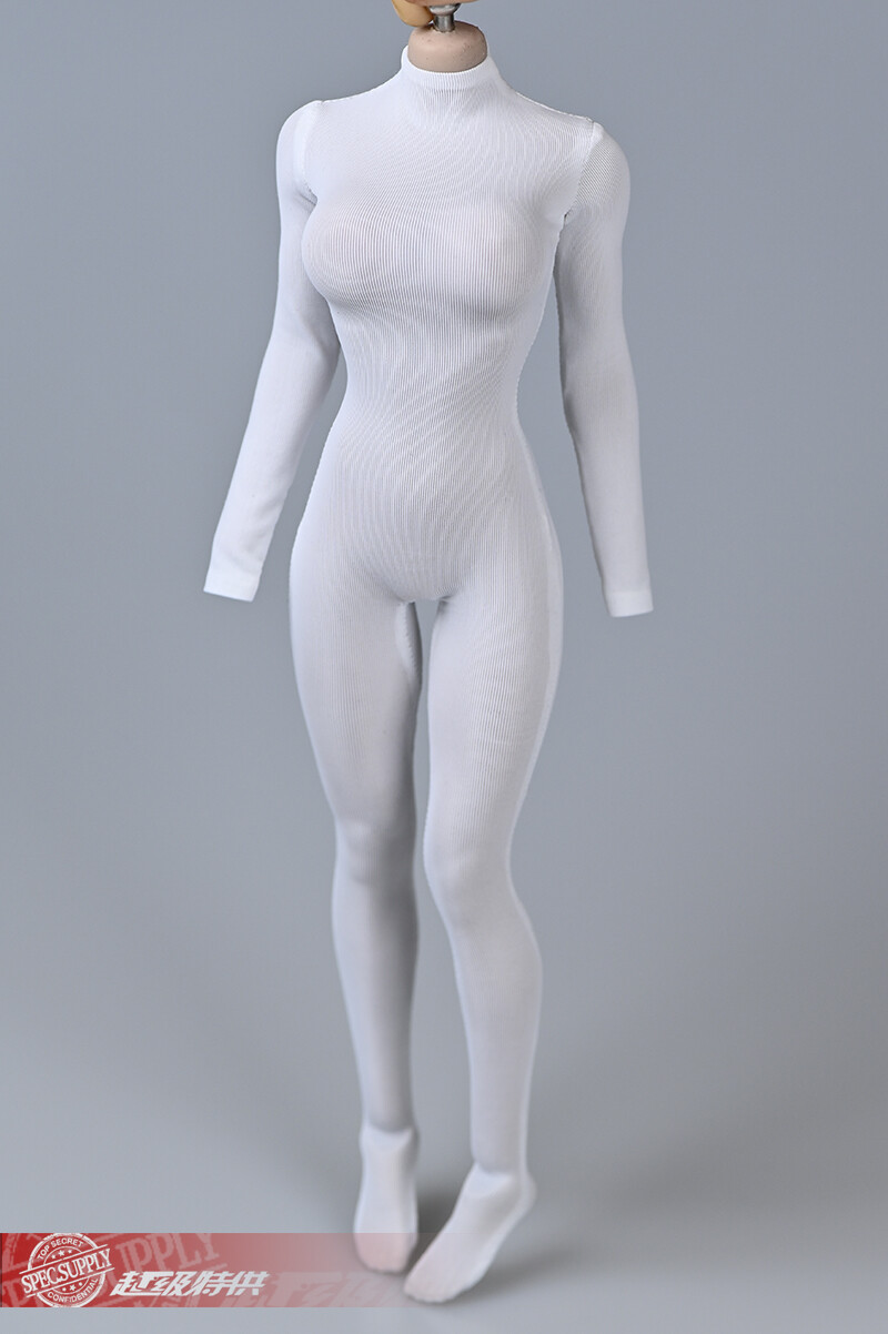 1/6 Female Tight Elastic Jumpsuit Outfit Clothes Fit 12inch PH TBL Action Figure