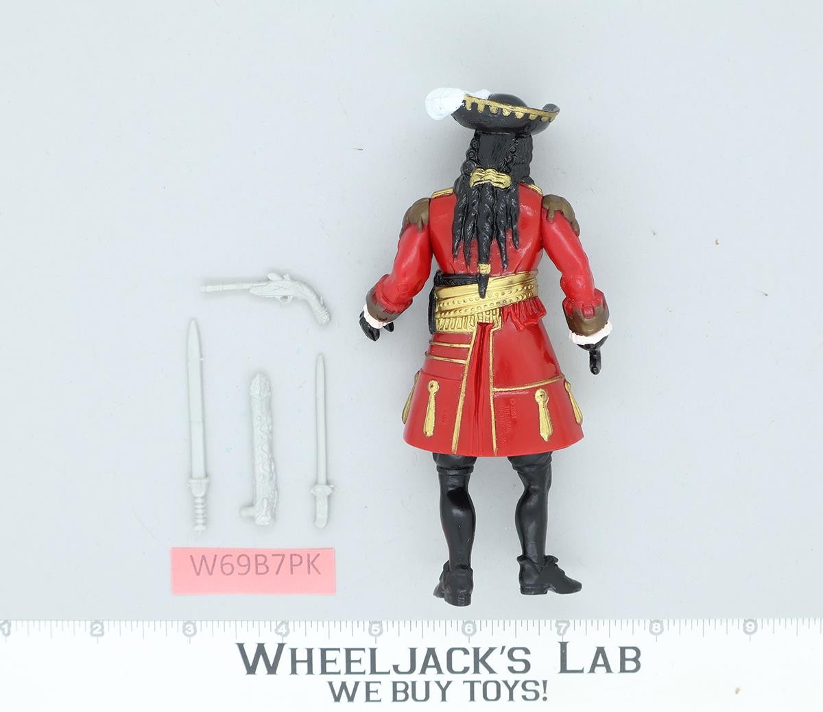 Tall Terror Captain Hook from Hook 100% Complete 1991 Mattel Vintage Figure