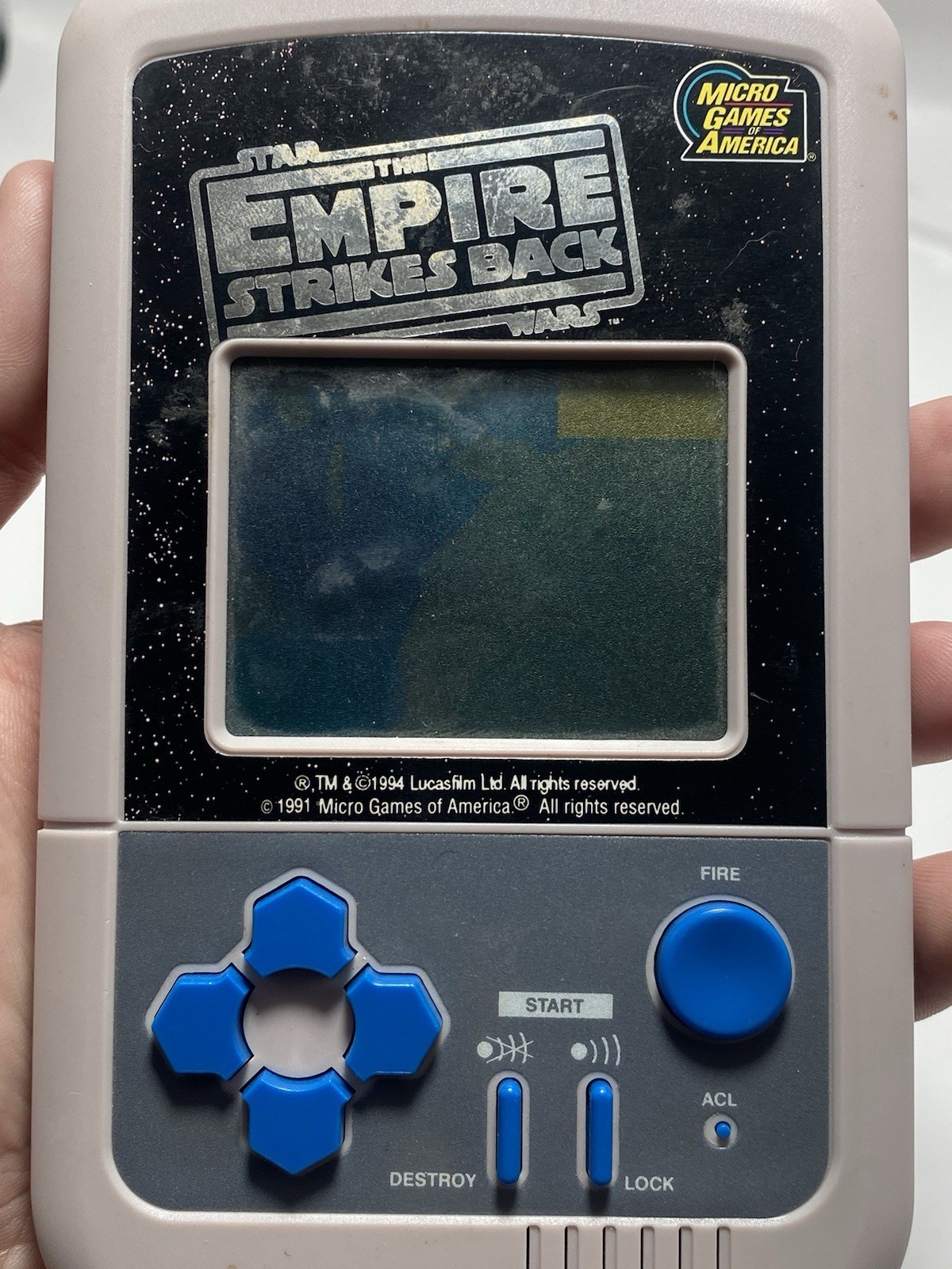 Star Wars Empire Strikes Back 1994 Micro Games America Loose Electronic Handheld