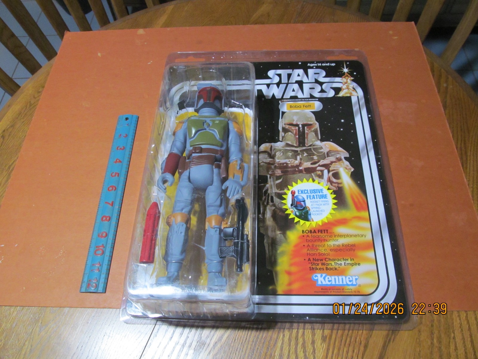 BOBA FETT Gentle Giant KENNER Star Wars Jumbo 2012 action figure