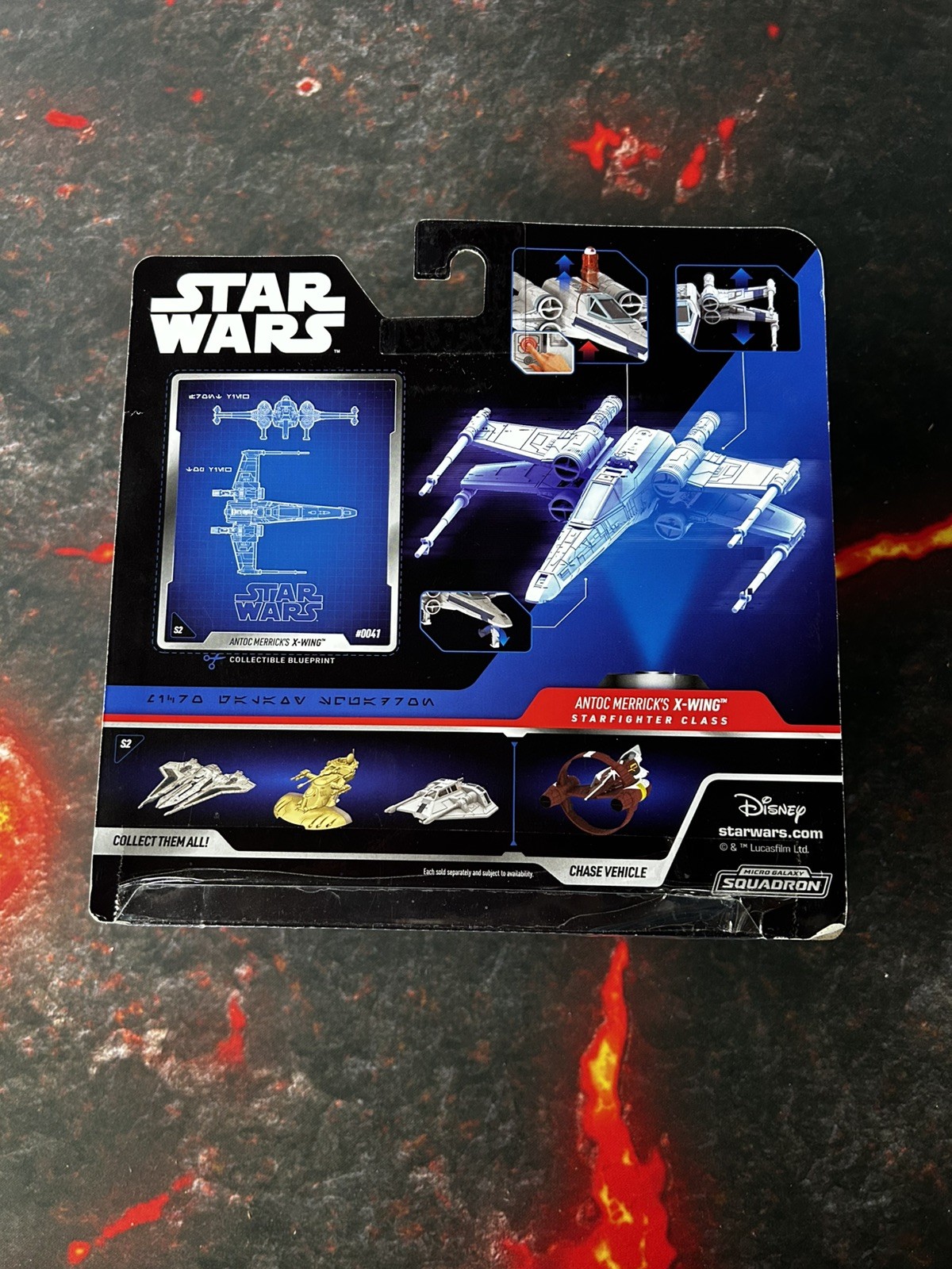 Chase 5000 Star Wars Micro Galaxy Squadron Antoc Merrick&rsquo;s X-Wing Merrick 0041