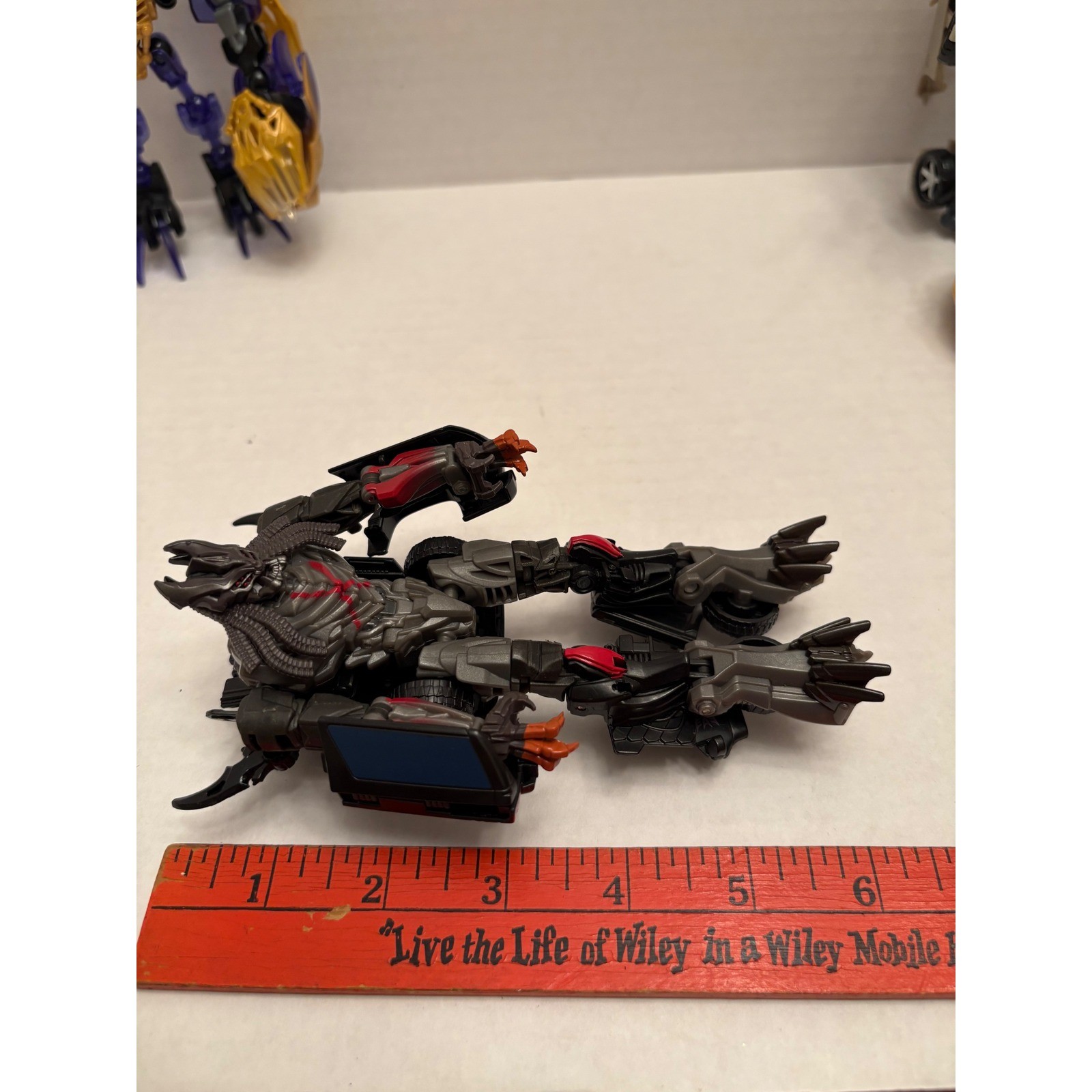 Transformers Action Figure Lot Optimus Prime Bumblebee Ironhide Sideswipe 5pc