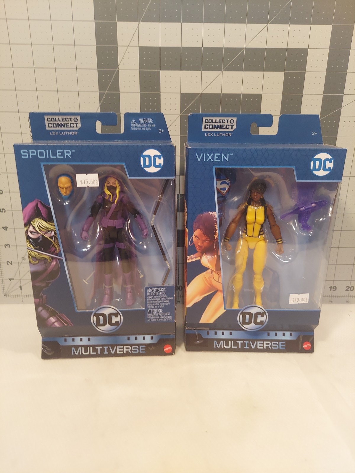 DC Multiverse BAF Lex Luthor WAVE BATMAN RAY SPOILER VIXEN WONDER WOMAN 🏭 SEALD