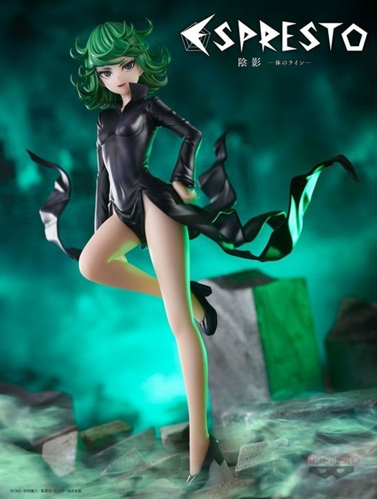 Banpresto One Punch Man ESPRESTO shapely Terrible Tornado Tatsumaki Figure 20cm