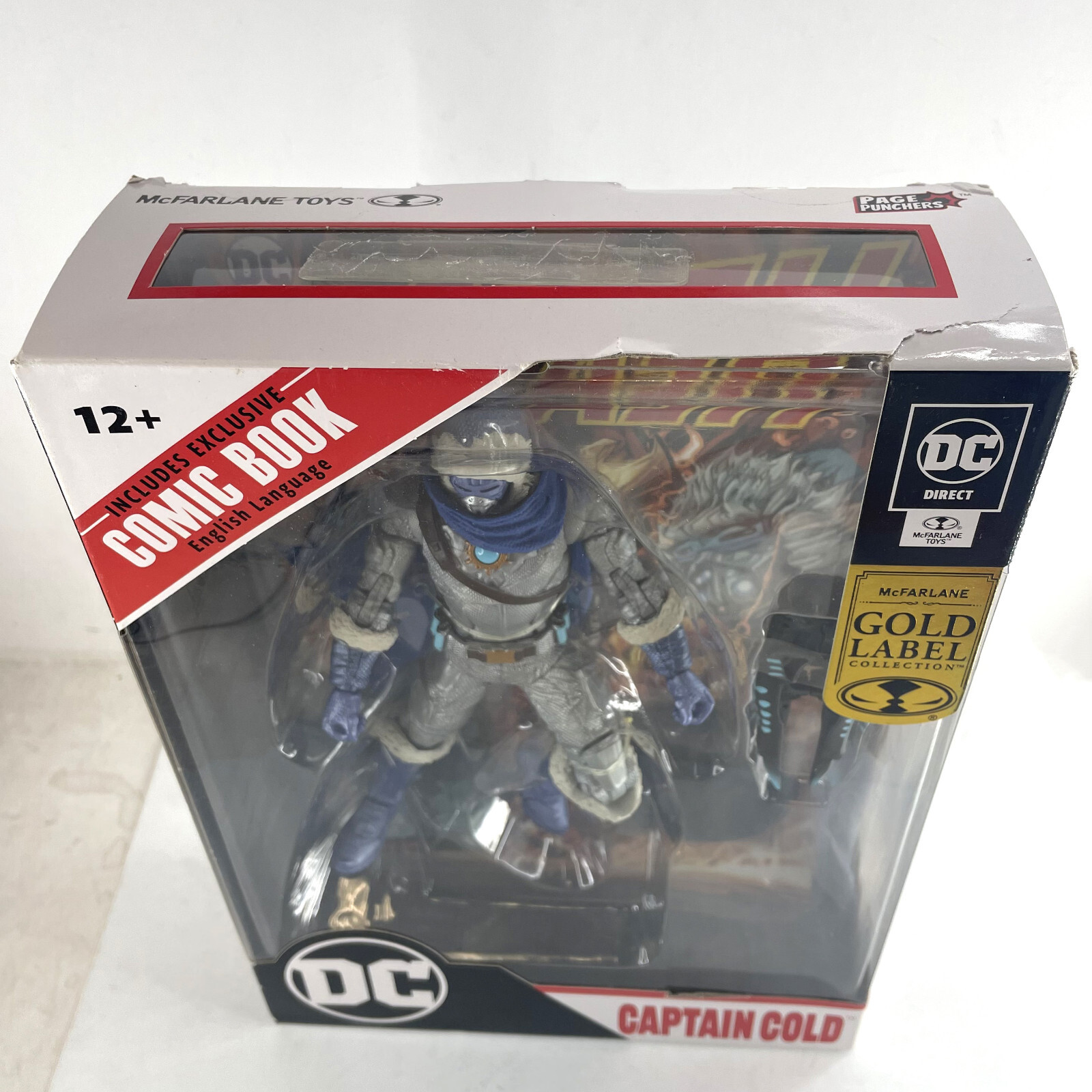McFarlane Toys DC Multiverse Captain Cold The Flash Comic Action Figure Gift