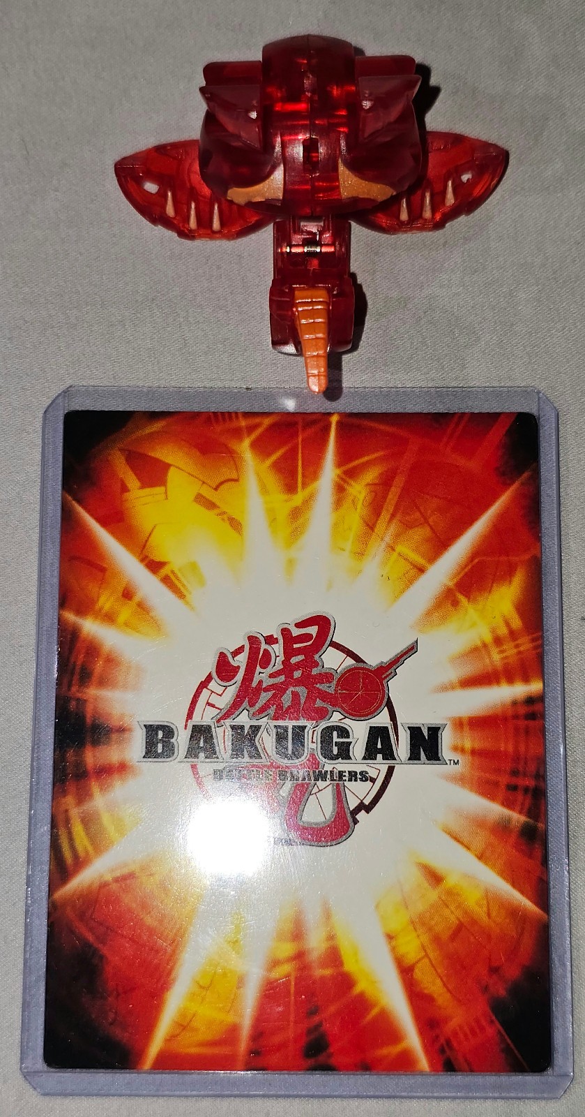 Pyrus Dragonoid Translucent Red 480g B2 + Special Boost Sparkle Holo Card
