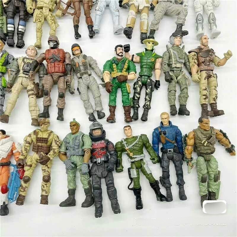 5pcs/lot the Corps Special Force Random Gi Joe Lanard Action Figure Toy 3.75&Prime; 08