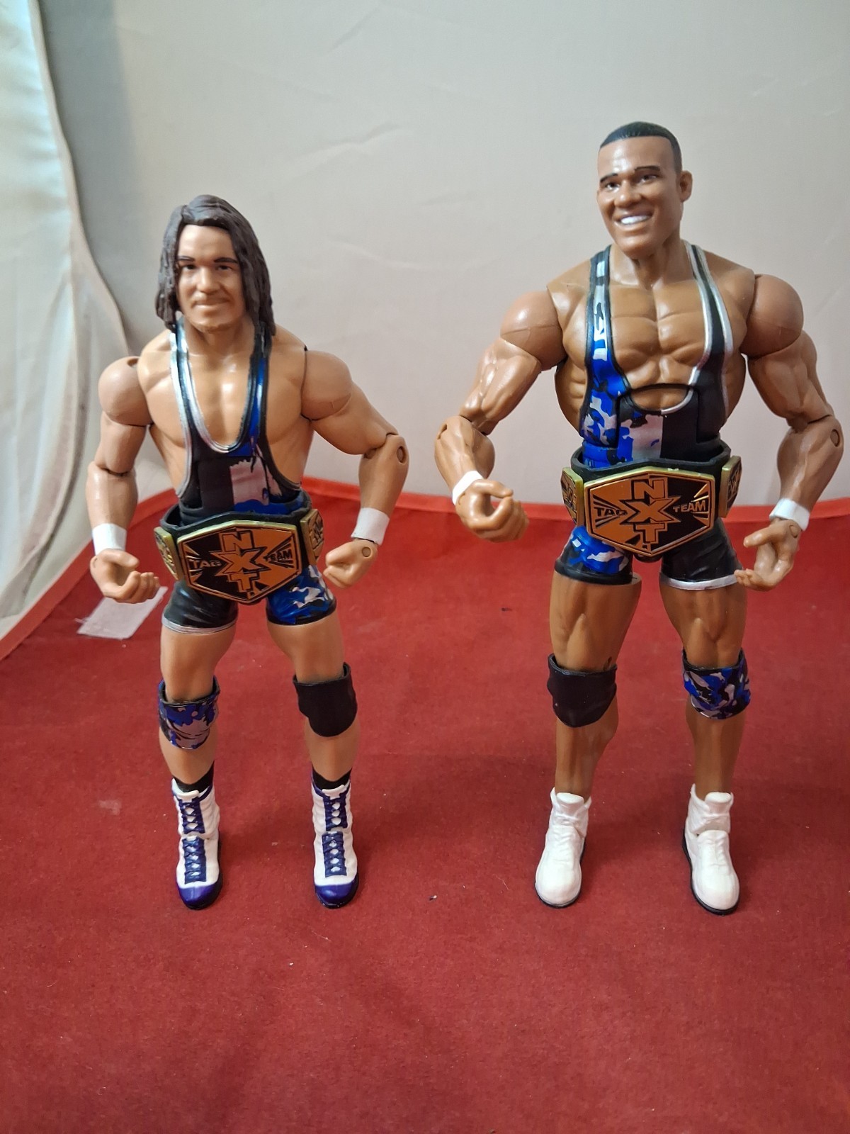 MATTEL WWE Elite Chad Gable & Jason Jordan AMERICAN ALPHA SERIES 3 W/belts