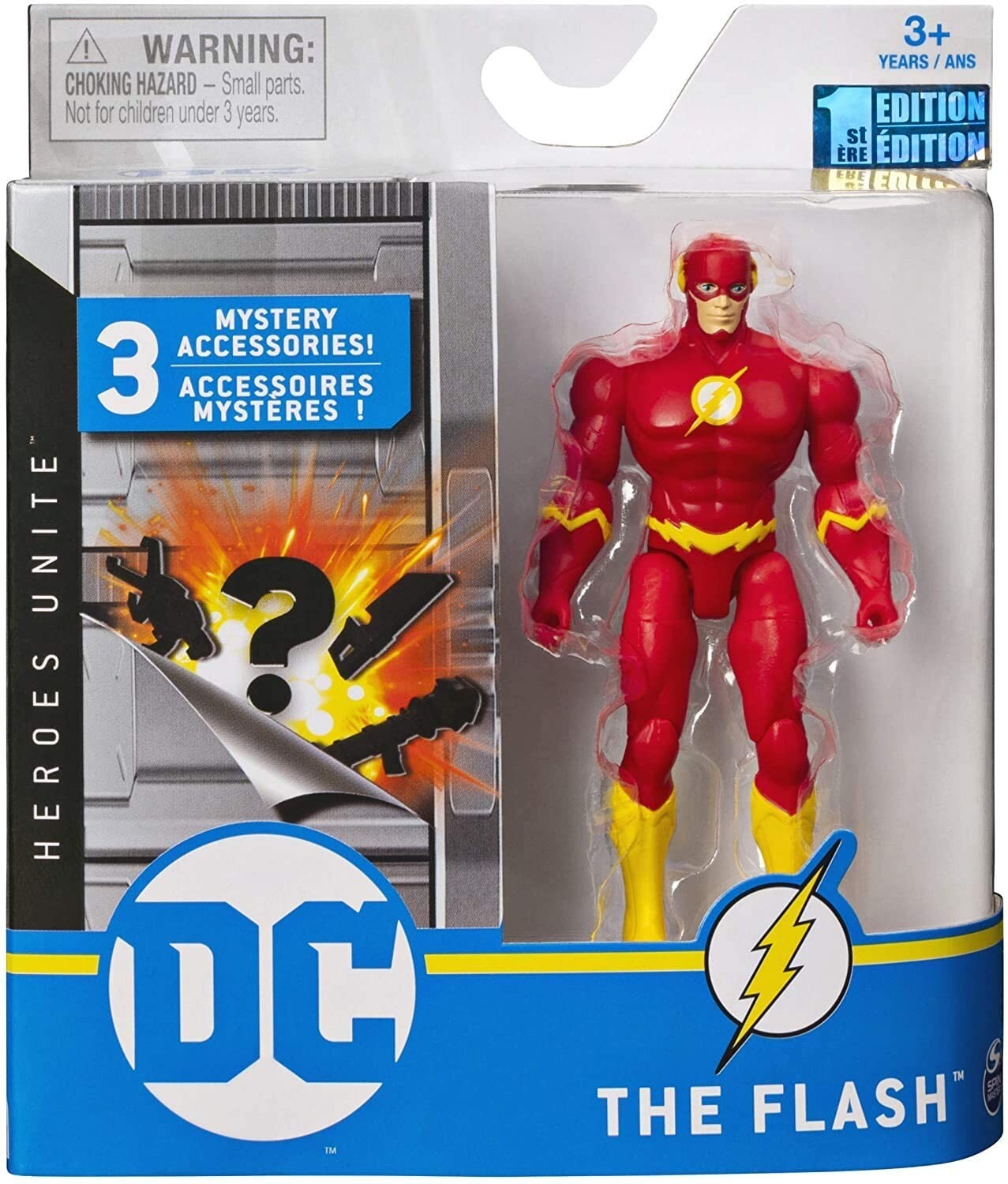 DC Comics Flash and Shazam 4&Prime; in Action figure Combo 1st Edition