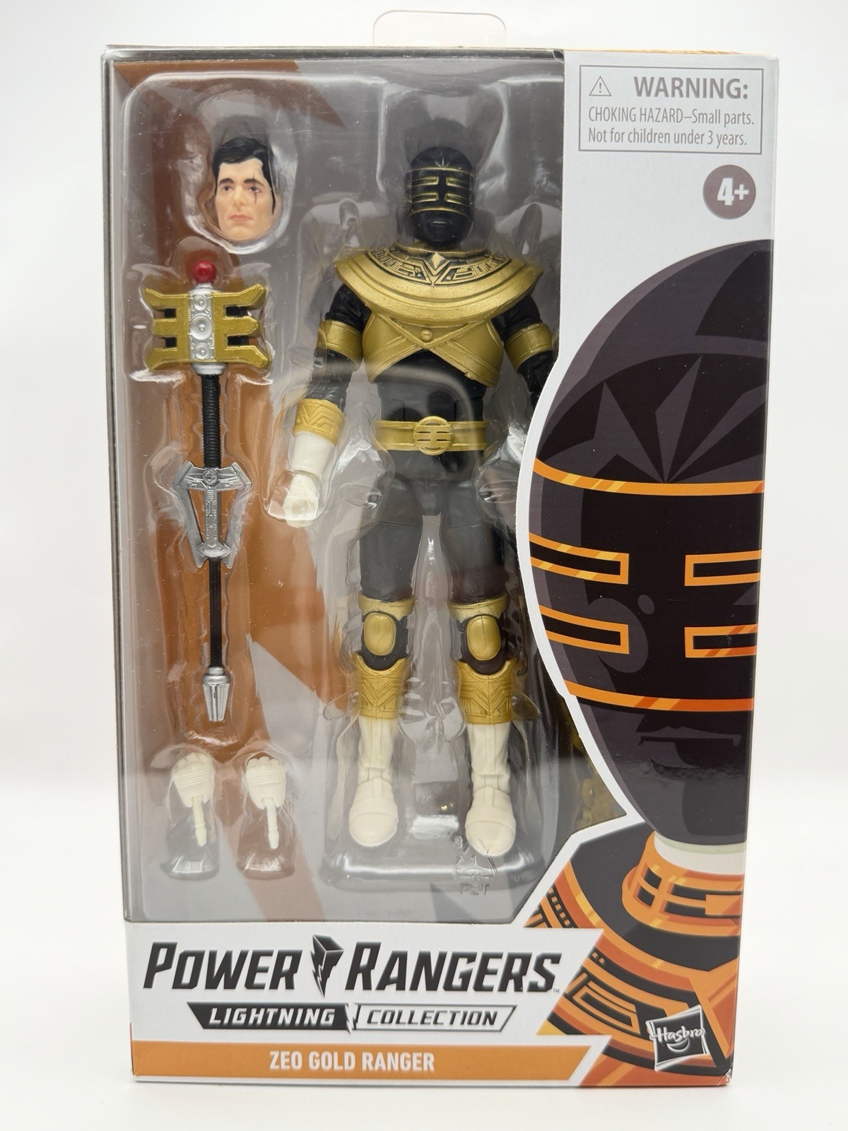Power Rangers Lightning Collection Zeo GOLD Ranger NIB 6” Action Figure