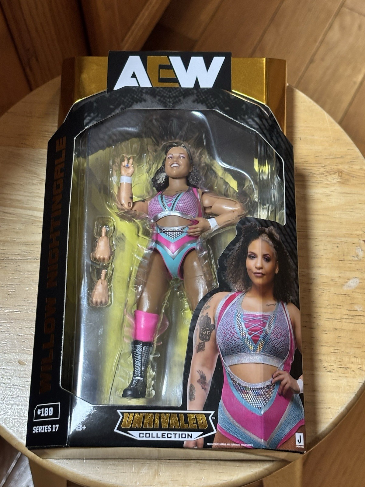 Willow Nightingale 6&Prime; AEW All Elite Wrestling Unrivaled Series 17 #180