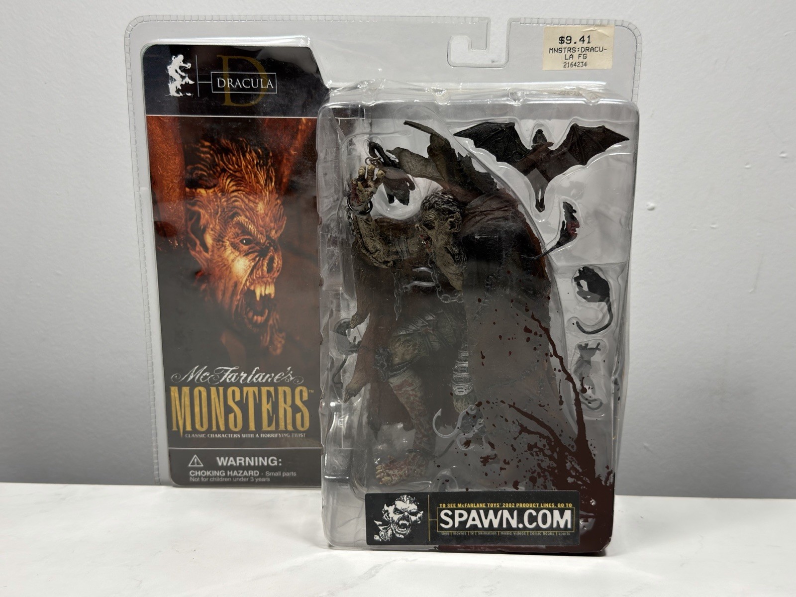 Spawn&rsquo;s Bloody Dracula Series 1 – 2002 McFarlane Toys RARE Monsters Sealed