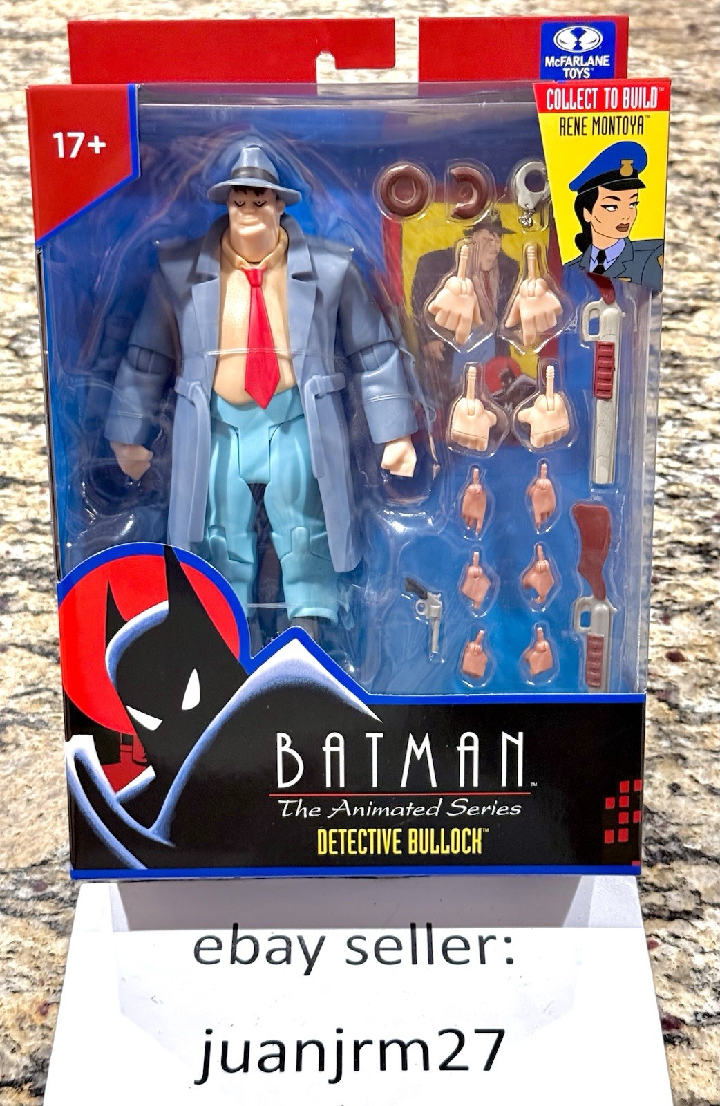 McFarlane DC Batman BTAS Ventriloquist Robin Talia Bullock BAF Rene Montoya SET