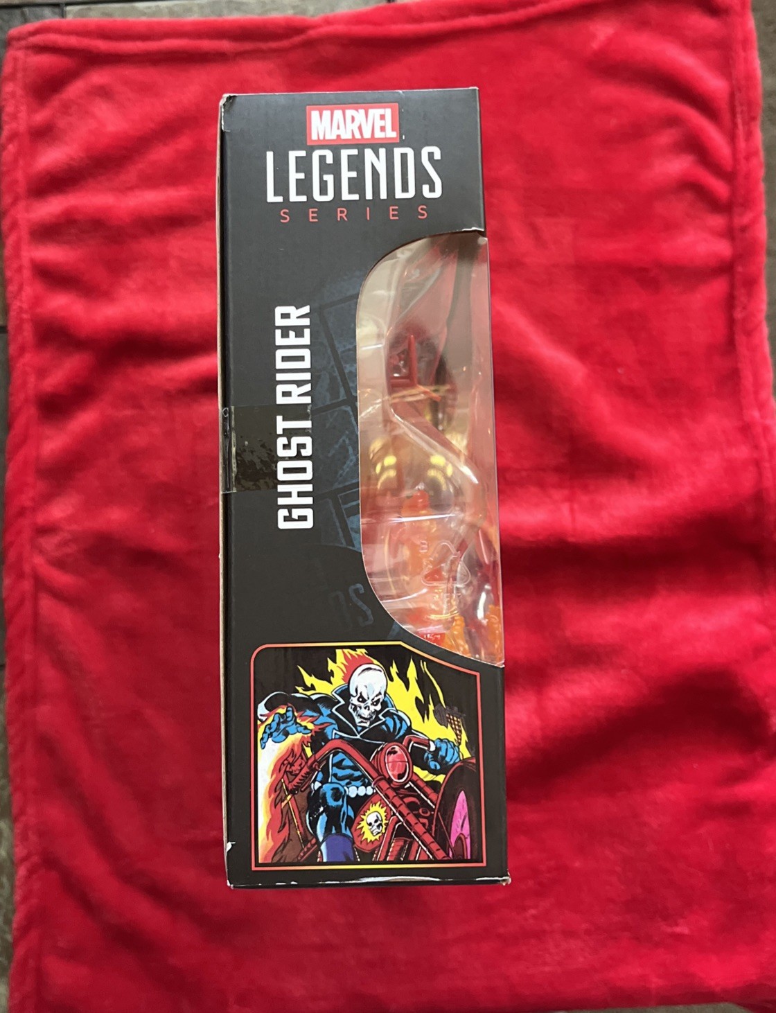 Marvel Legends Series Ghost Rider Johnny Blaze with motorcycle 6&Prime; Action Figure