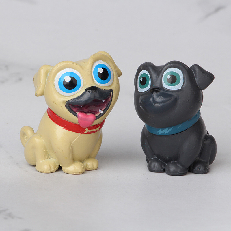 12pcs Puppy Dog Pals Action Figure Hot Sale Cute Cartoon Bingo Rolly Bob Figures