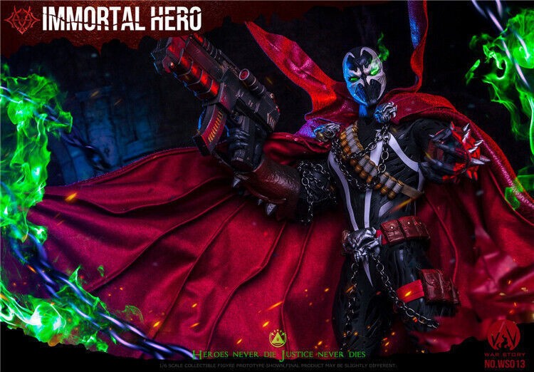 New WAR STORY WS013 For 12 »Action Figure Toy 1/6 Male Spawn Immortal Hero Model