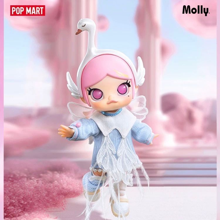 Original Molly Transforms Swan Active Doll Figure Art Toy Gift Hot Sealed