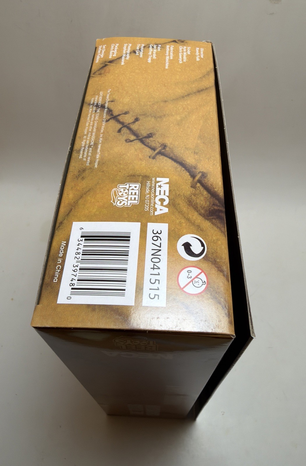 NECA Ultimate Texas Chainsaw Massacre Leatherface 7&Prime; Horror Action Figure 40th