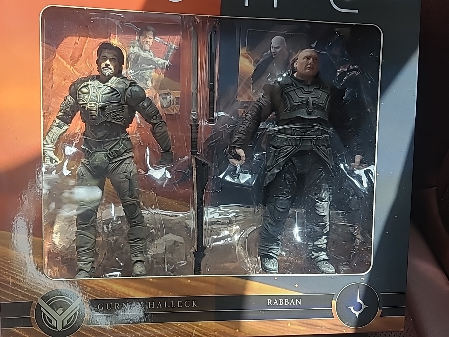 NIB McFarlane DUNE PART 2 GURNEY & RABBAN 7&Prime; Action Figures 2 Pack Set Sealed