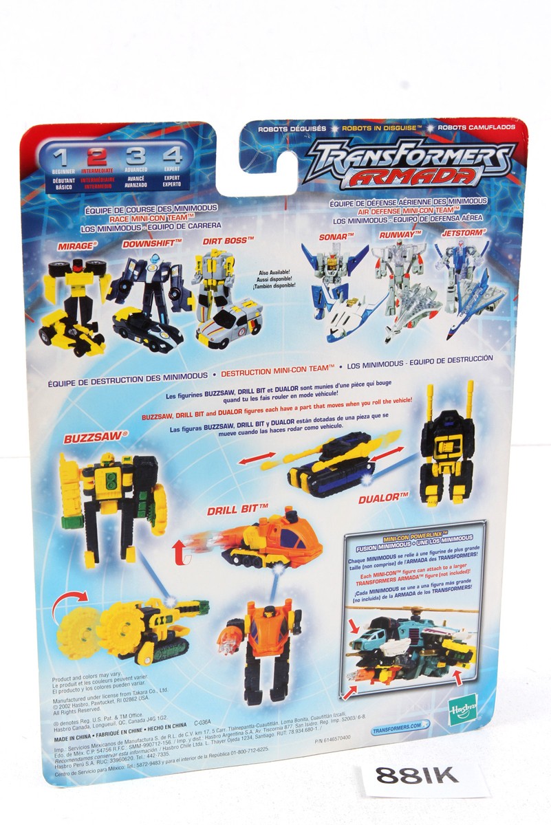 Destruction Team Sealed MISB MOSC Mini-Cons Armada Transformers