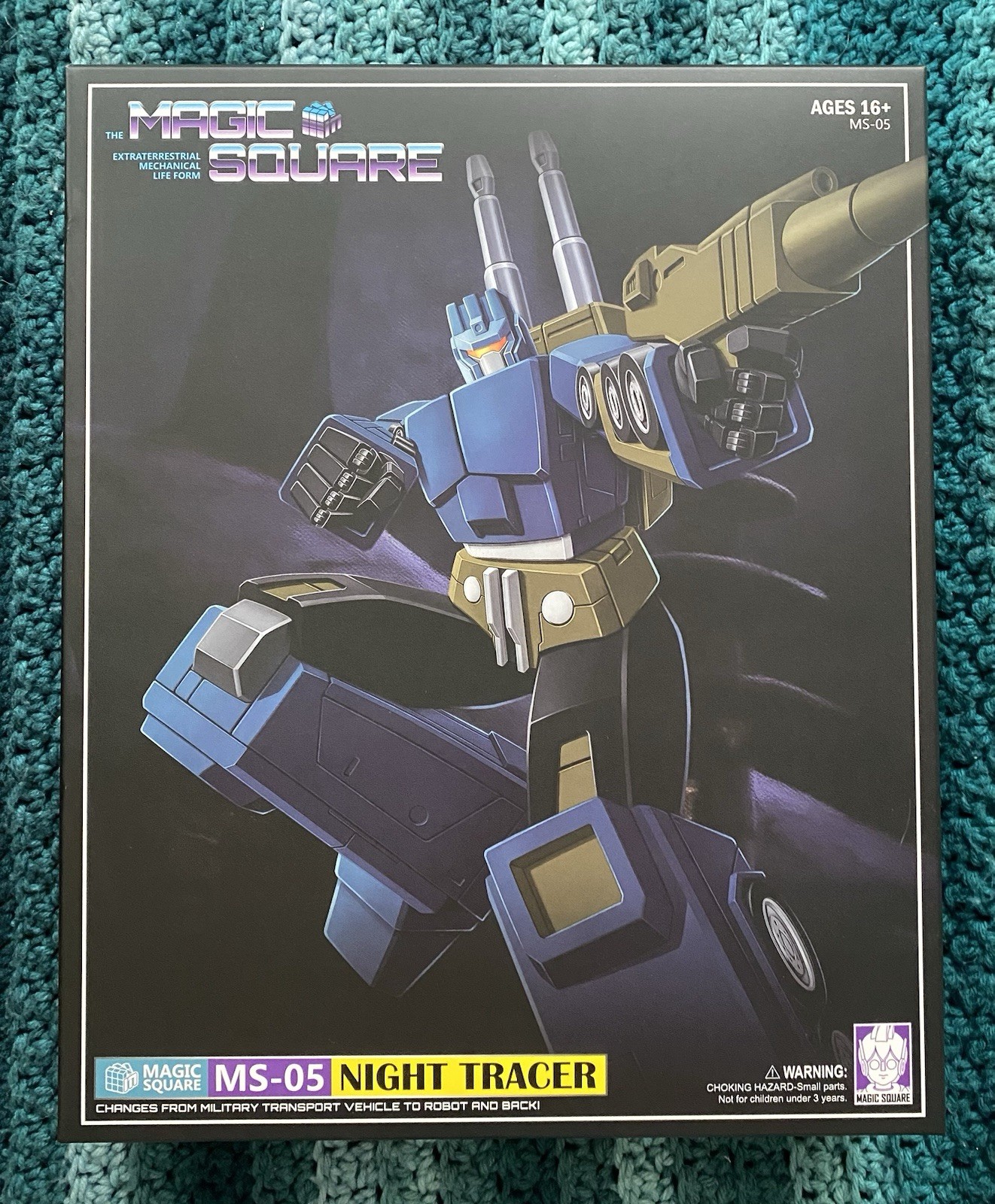 Magic Square Transformers MP Scale Night Tracer Onslaught Decepticon Bruticus