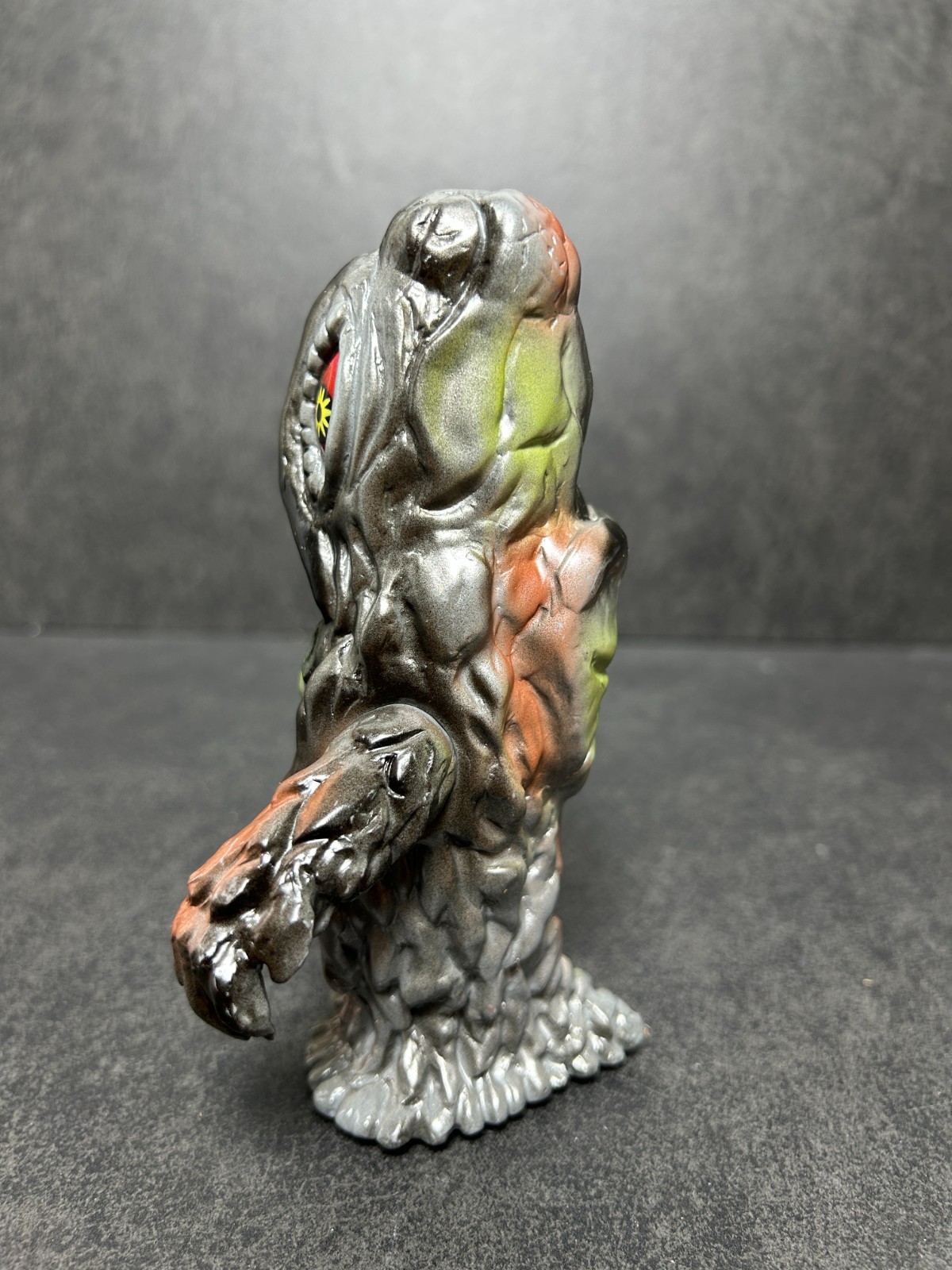 Marmit Hedorah Sofubi 6&Prime; Soft Vinyl Figure Candy Case w/ Header & Bag