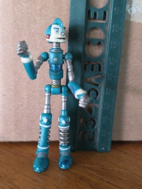 Rodney Copperbottom – Robots 2005 Magnetic Feet Figure 3.5 Inches