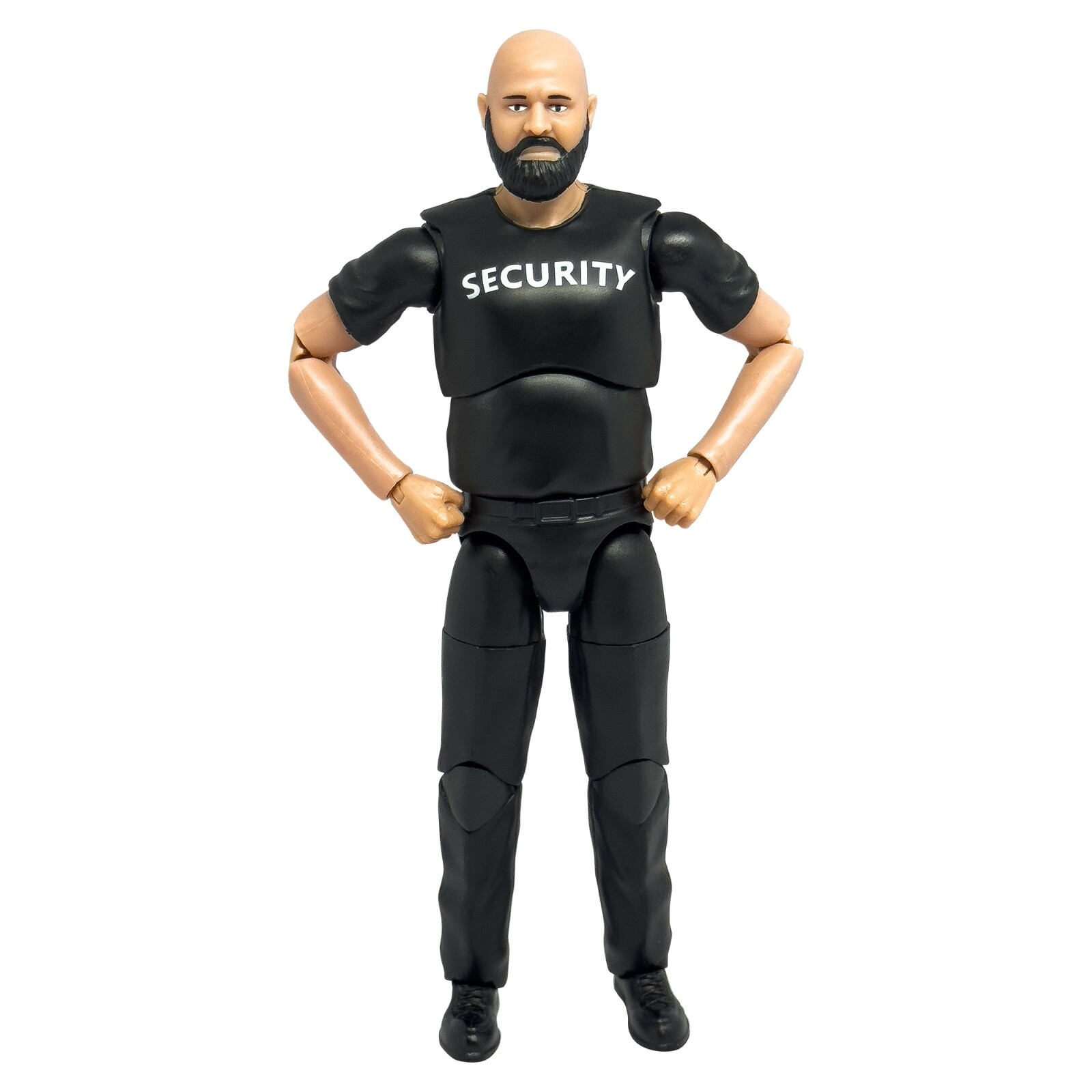 Ultimate Security Guard With Deluxe Articulation for WWE & AEW Wrestling Figures