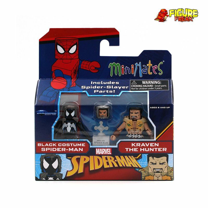 Marvel Minimates Series 77 Complete Set w/ Spider-Slayer Build-A-Figure