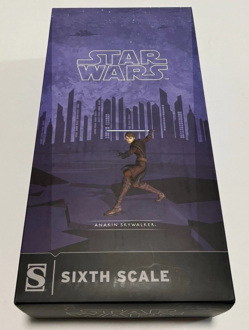 STAR WARS The Clone Wars ANAKIN SKYWALKER Sideshow Collectibles 1/6 Scale Figure