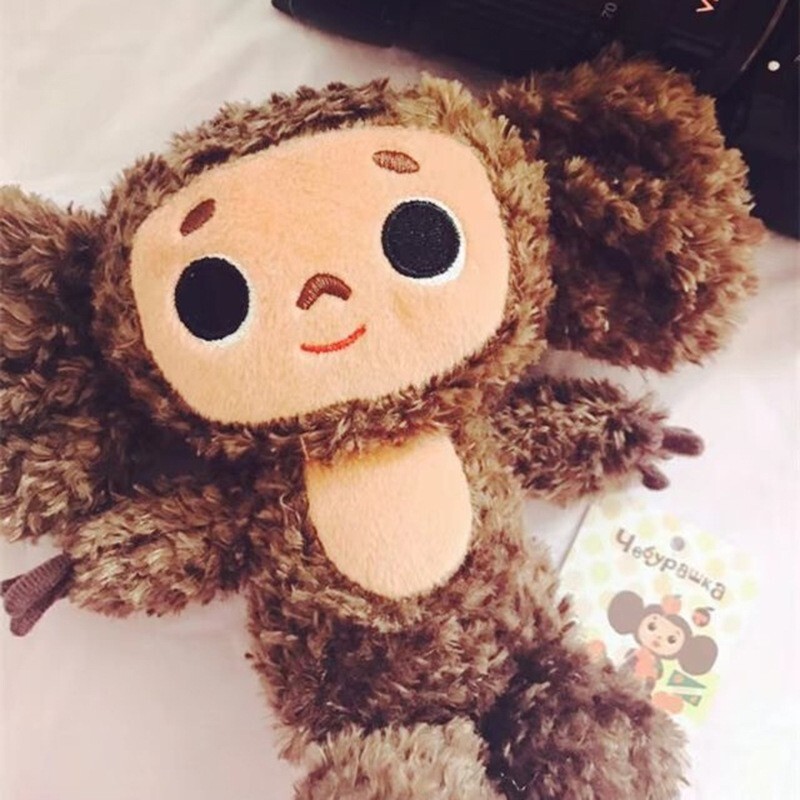 6&Prime; Cheburashka Doll Russian Cartoon Plush Toy Stuffed Чебурашка Мягкая Игрушка