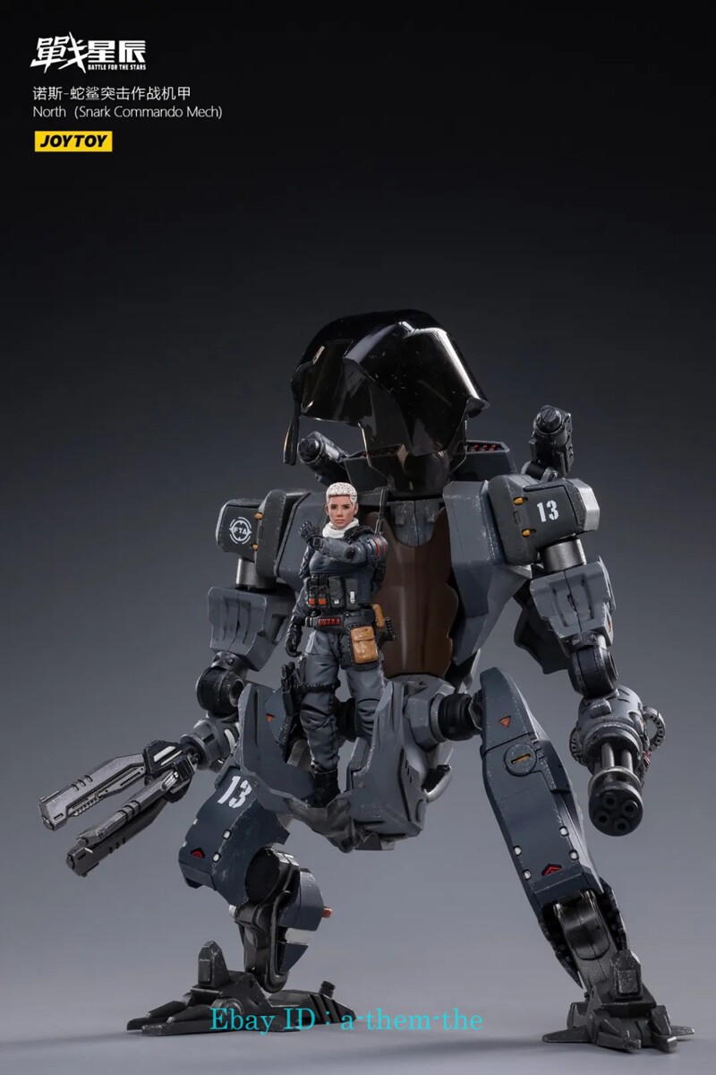 JOYTOY 1/18 North (Snark Commando Mech) Toys Soldier AND Large Mecha Figure Gift