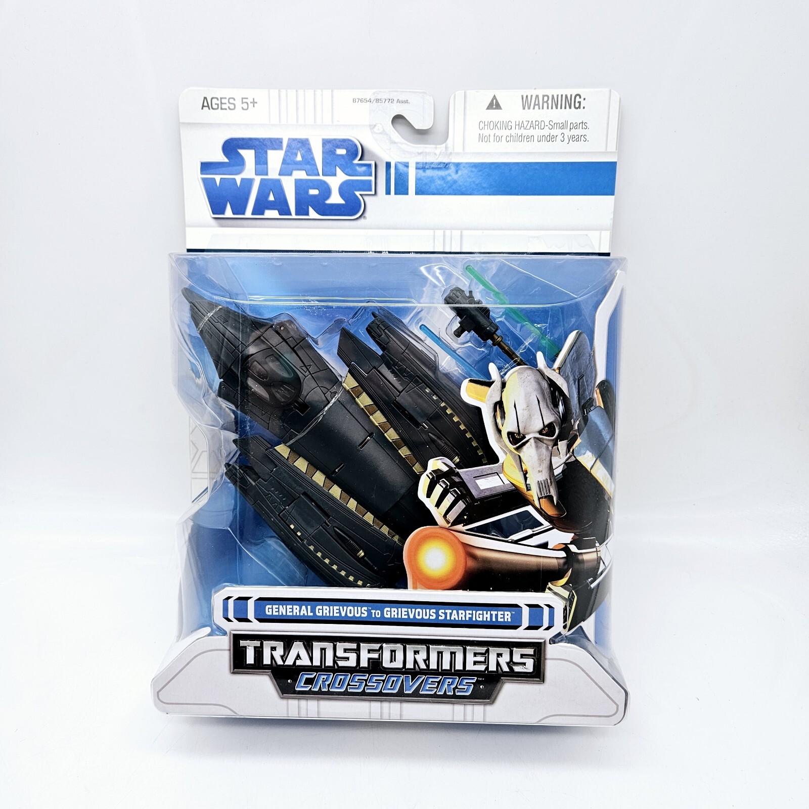 Star Wars Transformers Crossover General Greivous to Greivous Starfighter New