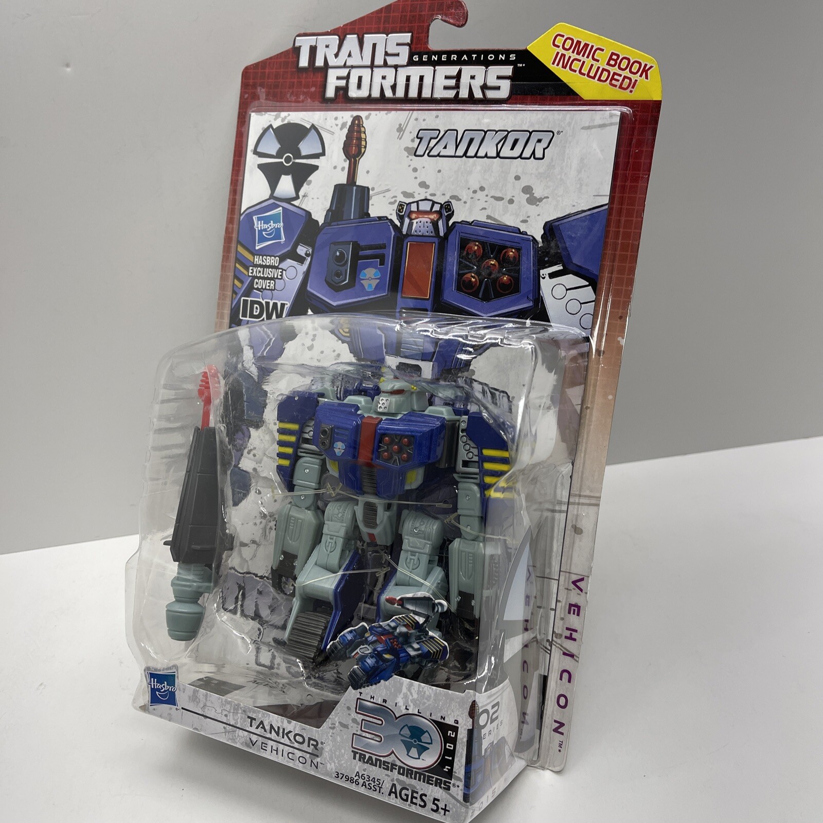 Transformers Generations TANKOR Deluxe Class Vehicon 30th IDW 2013 BRAND NEW
